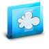 Folder Nubesita Blue Icon 72x72 png